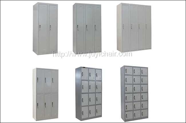 Jy-C424 Single Door Clothes Cabinet, Metal Dressing Room Locker