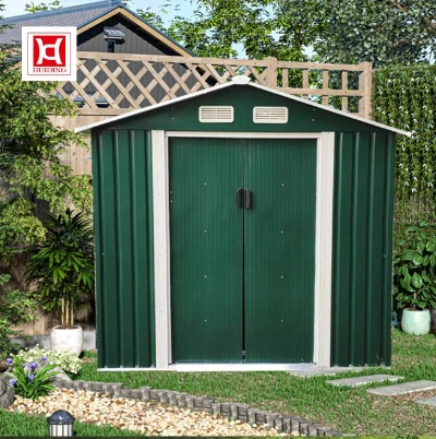 Huiding Custom Large Lawn Mower Tool Storage Garden Sheds 7X5 Feet