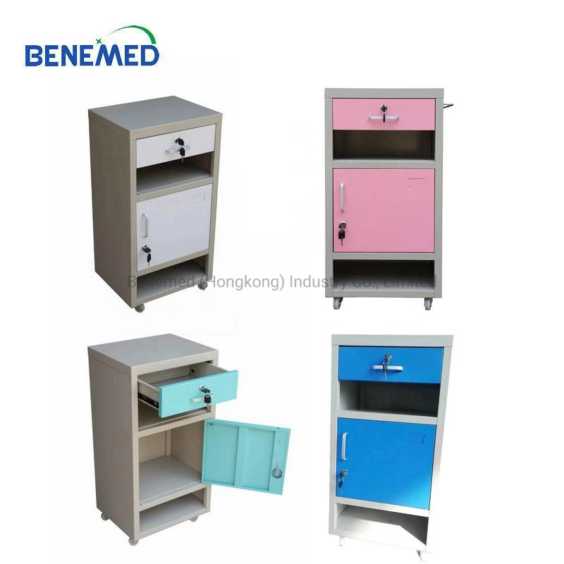 ABS Bedside Cabinet Table ABS Medical Locker Bm-C0528