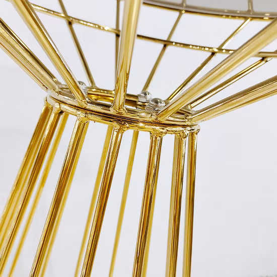 レストランのコーヒーテーブルと椅子、金属製のバーチェアセット