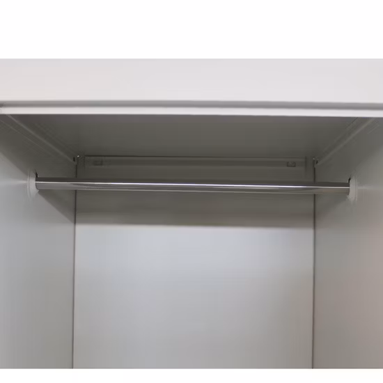 大きな片開きドアのワードローブ、1 つのドアが付いた取り外し可能なスチール製ドレッシングルーム、ジム/バスルーム/更衣室で使用できます。