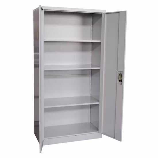 オフィス幅寸法図 2 層金属ファイリング キャビネット